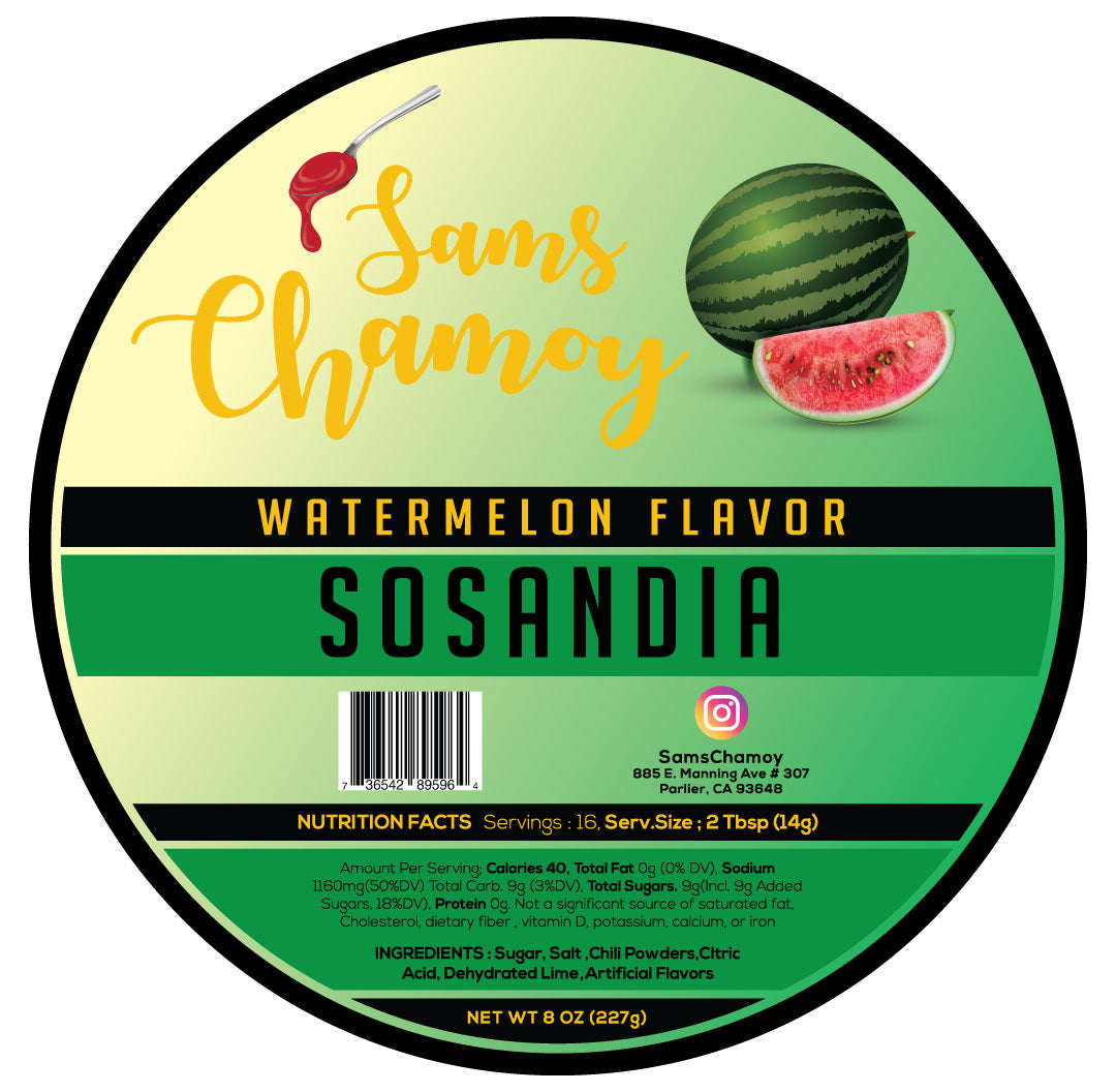 Sam's Chamoy Flavor: SoSandia - Samschamoy