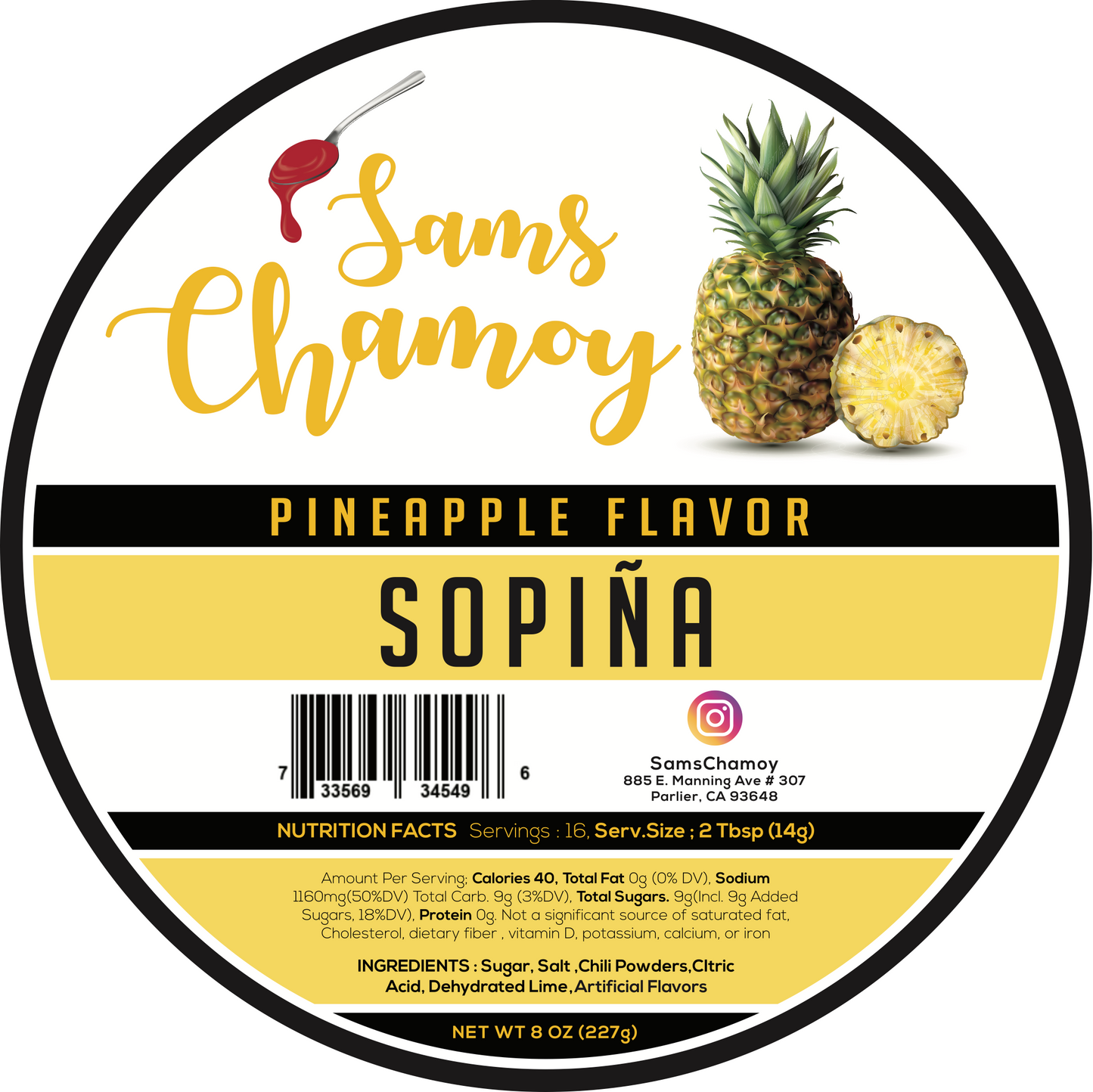 Sam's Chamoy Flavor: SoPiña - Samschamoy