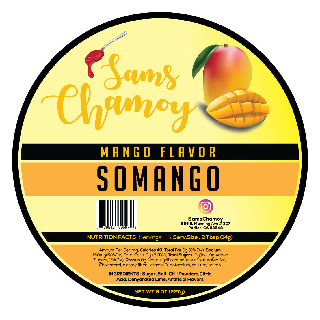 Sam's Chamoy Flavor: SoMango - Samschamoy