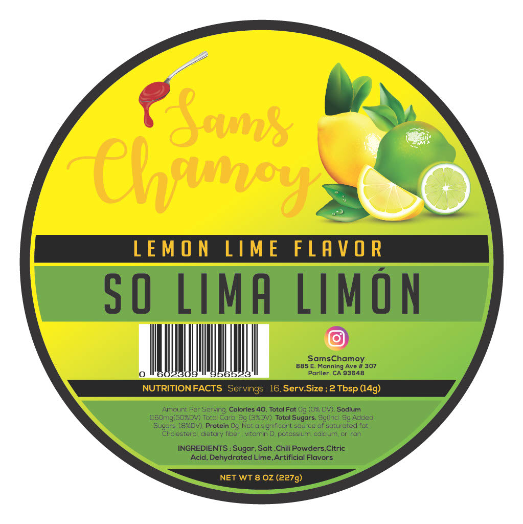 Sams Chamoy Flavor: SoLimaLimón - Samschamoy